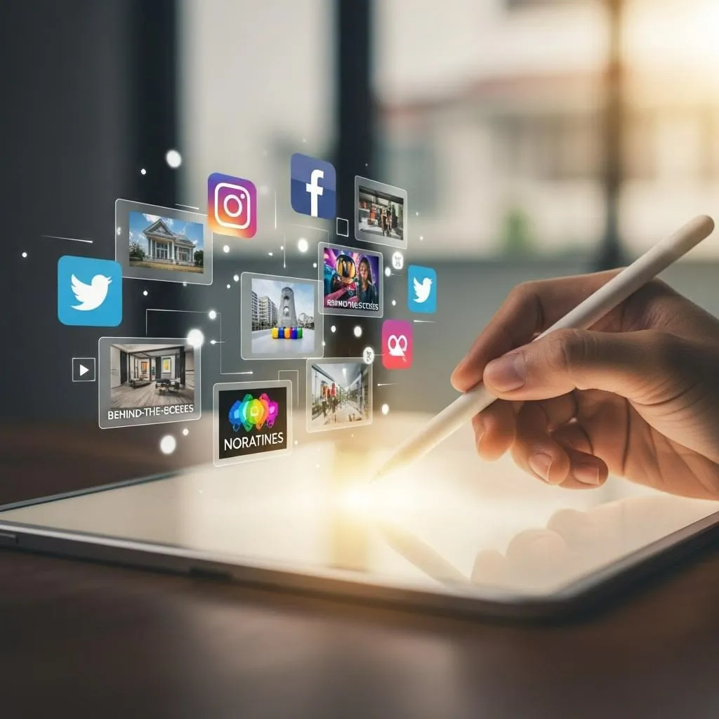 Person browsing the web comfortably with fewer ad interruptions